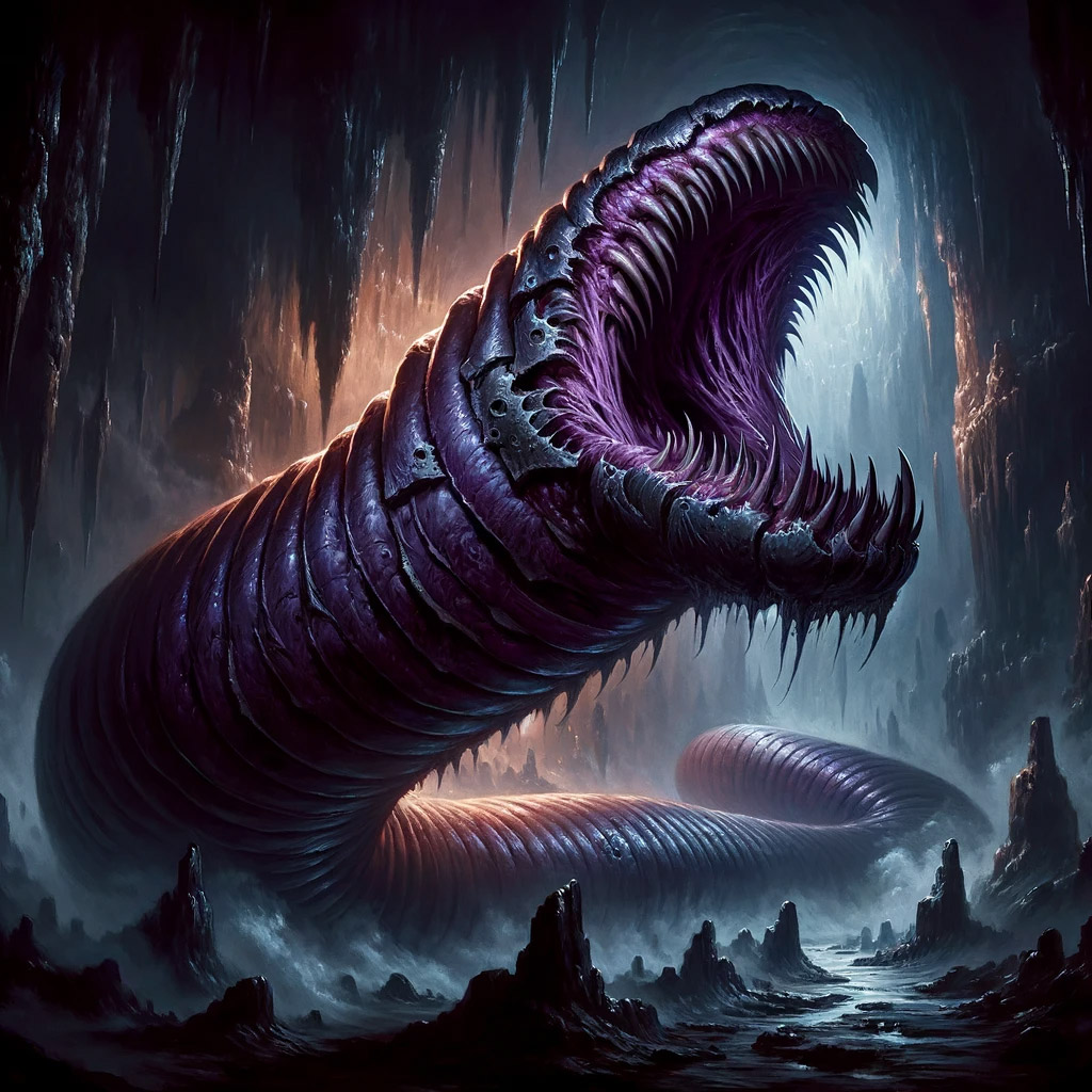 Purple Worm