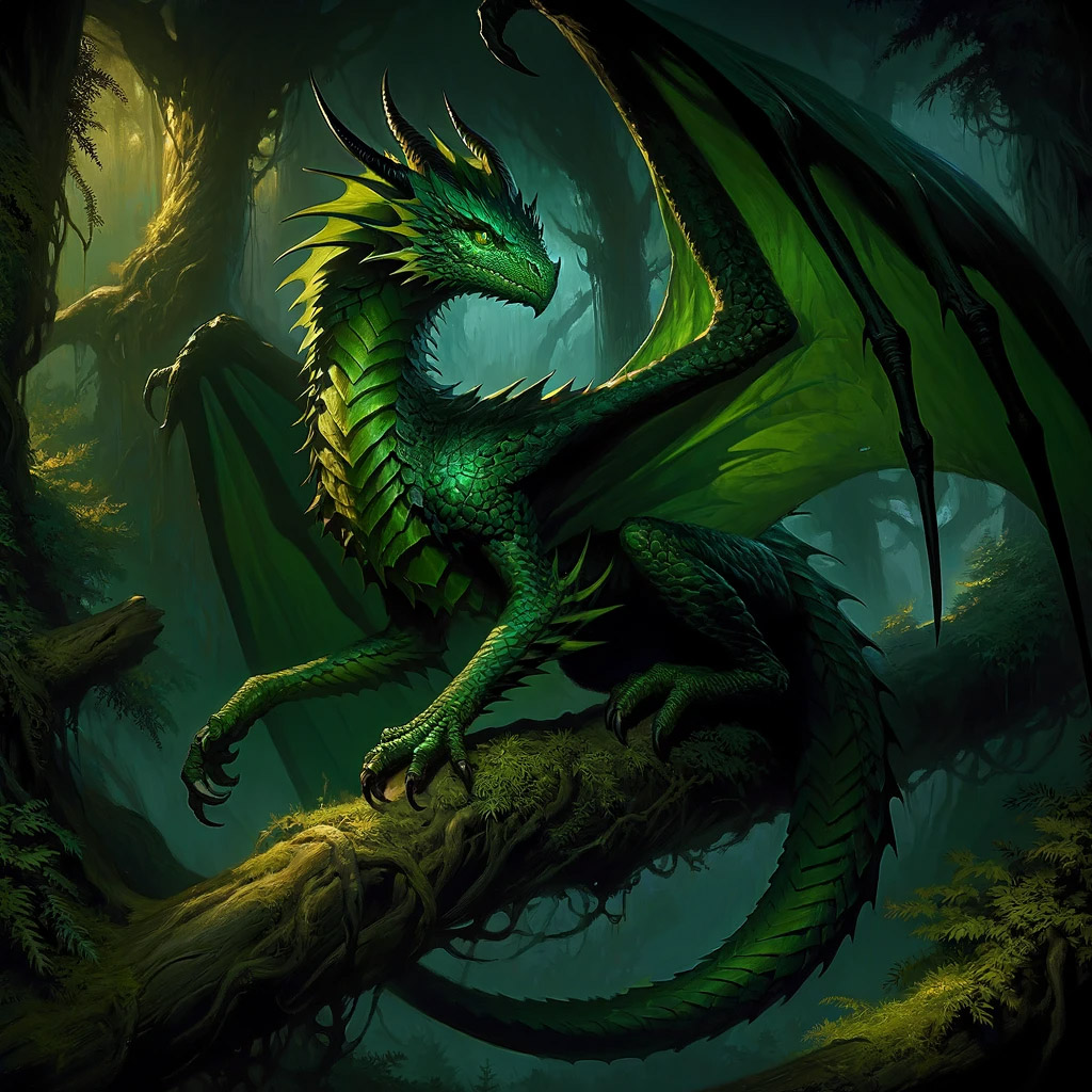 Young Green Dragon